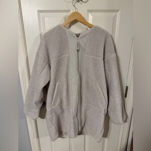 Fleece Textured Jacket Lululemon Size 14